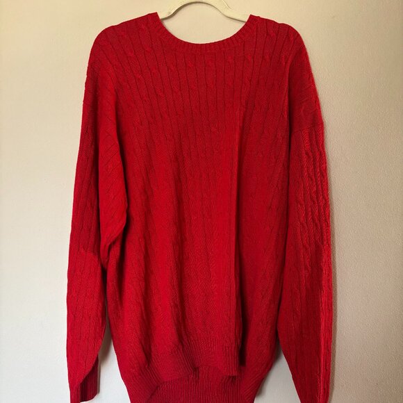 Tommy Hilfiger Other - Men's Red Crewneck Sweater NWT Tommy Hilfiger Golf